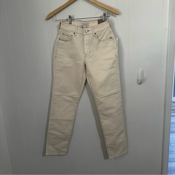 PacSun Cream High Rise Mom Denim Jeans - Picture 1 of 4